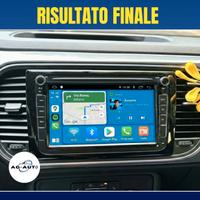 Volkswagen Sharan 8 pollici Autoradio android +KIT
