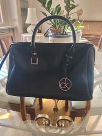 Borsa Calvin Klein ecopelle nera