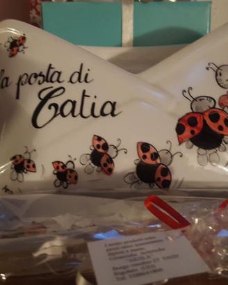 Portaposta con nome