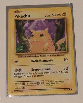 Carte Pokemon Pikachu
