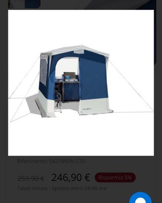 Cucinotto campeggio brunner Vida