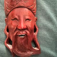 Maschera cinese vintage