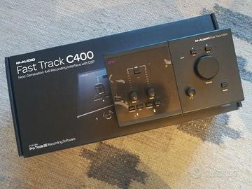 Scheda audio M-Audio FastTrack c400 24bit 96khz