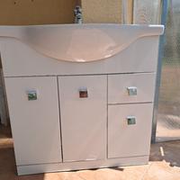 Componibile lavabo, mobile, specchio