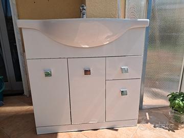 Componibile lavabo, mobile, specchio