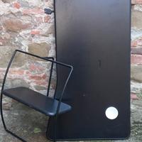 Tavola scrivania design anni 80 SUPPORTO MANCANTE