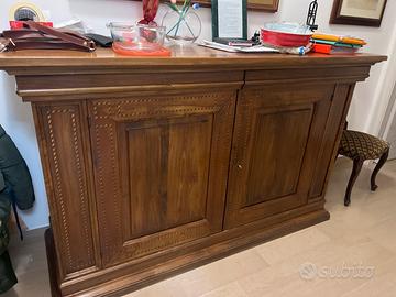 Mobile rustico fatto a mano arte umbra