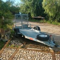 Carrello ELLEBI PER TRASPORTO DI MINI ESCAVATORI E