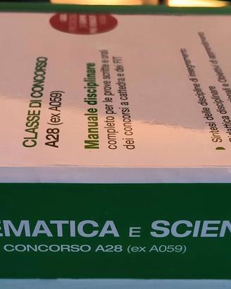 Manuale Concorso A28 - Matematica e Scienze