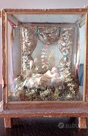 teca antica in vetro 