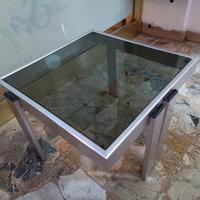 tavolino di vetro 