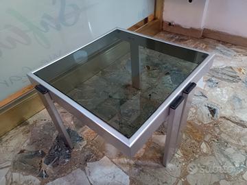 tavolino di vetro 