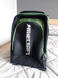 zaino scuola Minecraft con ruote ( trolley )