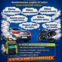 Pulizia motore ad idrogeno