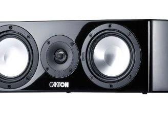 Canton Vento 856.2 Cassa Centrale nero lucido