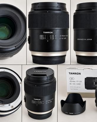 Tamron SP 45mm F/1.8 Di VC USD per CANON EF