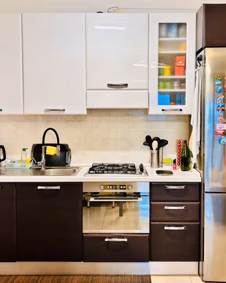 Cucina Lube l 225cm con elettrodomestici