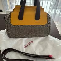 Borsa Ju’sto grande tessuto