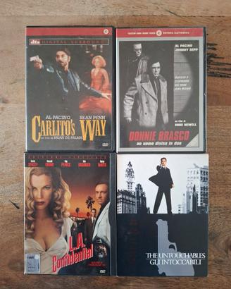 Lotto 4 DVD Film Crime / Mafia – Cult imperdibili