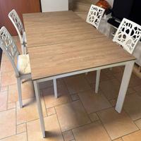 Tavolo connubia modello Eminence con due prolunghe