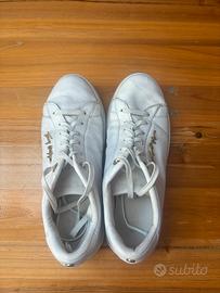 Sneakers Tommy Hilfiger Bianche e Dorate