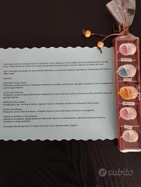 5 candeline essenze profumate con conchiglia Luna