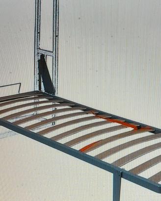 Staffe per letto ribaltabile + Servetto a ribalta