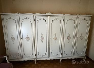 Camera da letto completa stile Barocco Veneziano