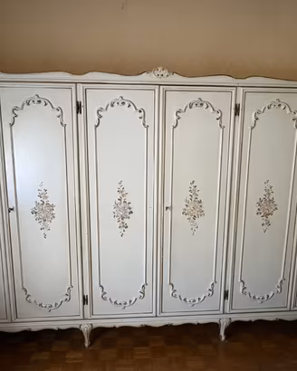 Camera da letto completa stile Barocco Veneziano