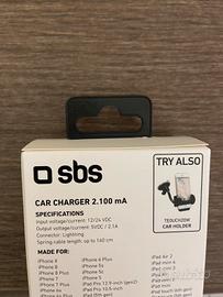 Caricabatterie da auto iPhone