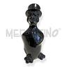 statuetta-paperotto-nero-lucido-ceramica-30-cm
