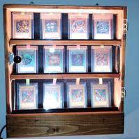 vetrinetta illuminata per carte YUGIOH-POKEMON