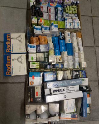 Lotto lampadine nuove varie