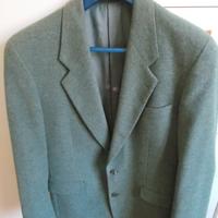 Giacca uomo KENZO verde in lana taglia Large