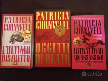 Patricia Cornwell 3 libri 