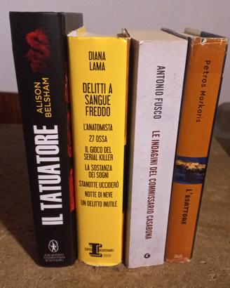 lotto libri gialli