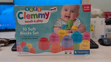Clementoni Clemmy 10 Mattoncini Morbidi 6-36 mesi