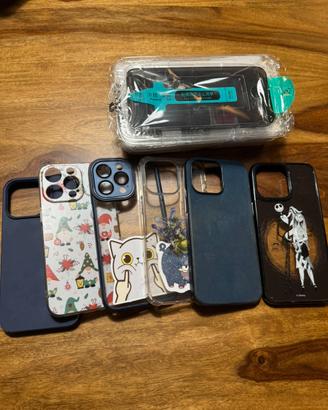 Cover e vetro oscurante per iPhone 15 pro max