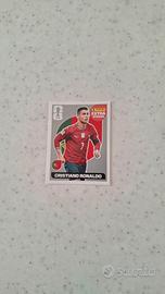Cristiano Ronaldo Extra Sticker Argento