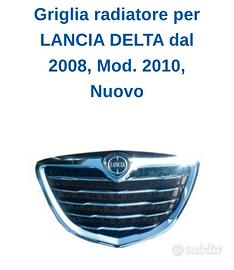 Calandra Lancia nuova Delta