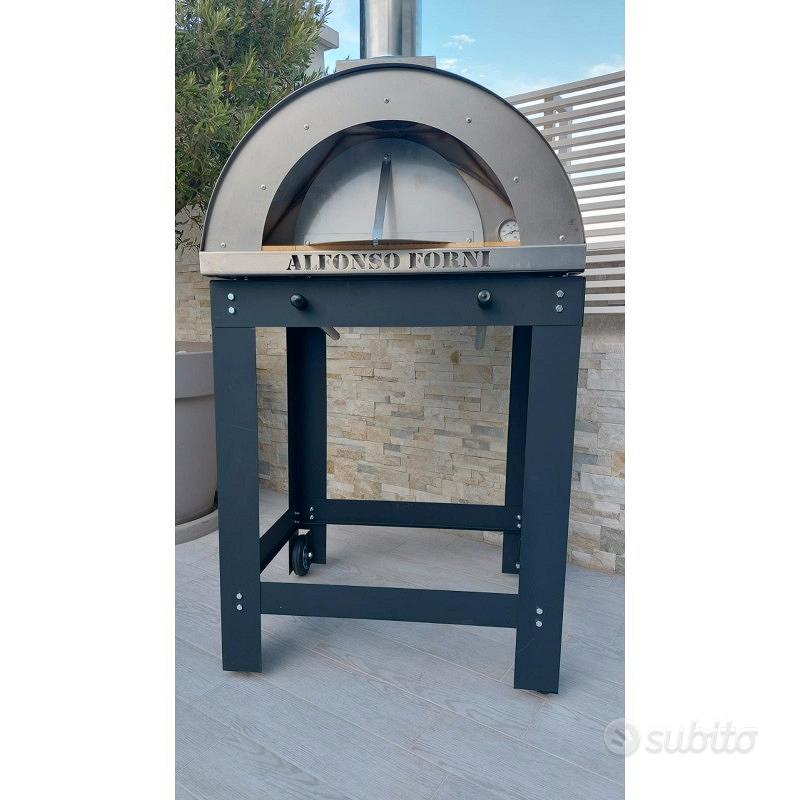 Forno per pizze in mattoni refrattari per giardino taverna pizzeria 80cm  pizza