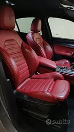 Stelvio 210cv Q4 pelle totale rossa