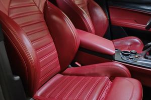 Stelvio 210cv Q4 pelle totale rossa