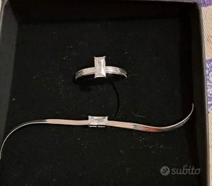 set bracciale e anello 