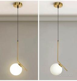 coppia di lampadari moderni 