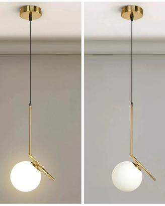 coppia di lampadari moderni 