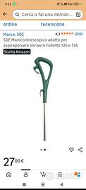 Folletto Vorwerk 135/136 Manico telescopico