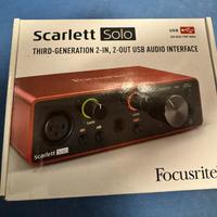 Scheda audio Focursite
