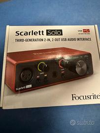 Scheda audio Focursite