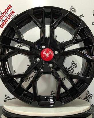 Cerchi in lega Abarth Grande Punto Evo da 17